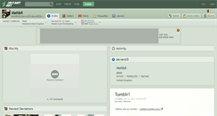 Desktop Screenshot of mehbil.deviantart.com