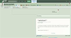 Desktop Screenshot of doctorawesomeplz.deviantart.com