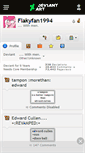 Mobile Screenshot of flakyfan1994.deviantart.com