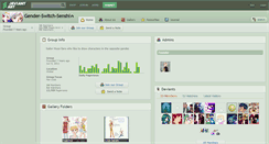 Desktop Screenshot of gender-switch-senshi.deviantart.com