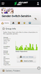 Mobile Screenshot of gender-switch-senshi.deviantart.com
