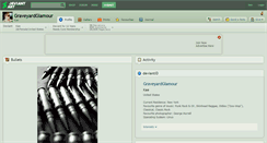 Desktop Screenshot of graveyardglamour.deviantart.com