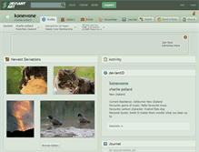 Tablet Screenshot of konewone.deviantart.com