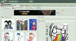 Desktop Screenshot of lissie-hime.deviantart.com