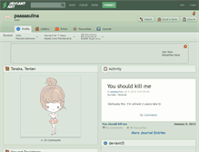 Tablet Screenshot of paaaaaulina.deviantart.com