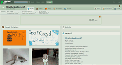 Desktop Screenshot of ninatheshadowwolf.deviantart.com