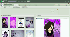 Desktop Screenshot of luca20darkness.deviantart.com