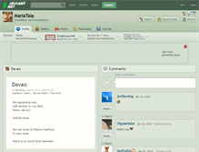 Tablet Screenshot of mariatala.deviantart.com