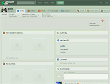 Tablet Screenshot of polis.deviantart.com