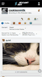 Mobile Screenshot of cookiesnmilk.deviantart.com