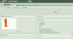 Desktop Screenshot of mera-paint.deviantart.com