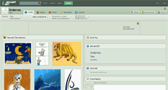 Desktop Screenshot of orderves.deviantart.com