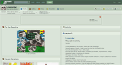 Desktop Screenshot of i-nsomniac.deviantart.com