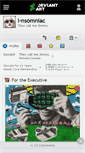 Mobile Screenshot of i-nsomniac.deviantart.com