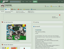 Tablet Screenshot of i-nsomniac.deviantart.com