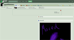 Desktop Screenshot of guardofdarkness.deviantart.com