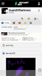 Mobile Screenshot of guardofdarkness.deviantart.com