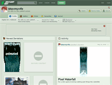 Tablet Screenshot of idrawmywife.deviantart.com