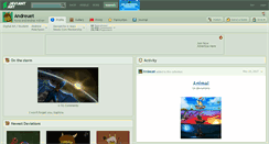 Desktop Screenshot of andreuet.deviantart.com