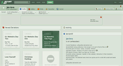 Desktop Screenshot of jan-leva.deviantart.com