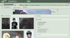 Desktop Screenshot of chemicalcupcakes.deviantart.com
