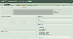 Desktop Screenshot of langstraat.deviantart.com