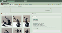 Desktop Screenshot of magegahell.deviantart.com