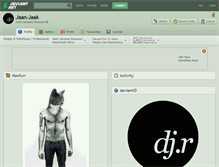 Tablet Screenshot of jaan-jaak.deviantart.com