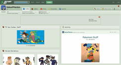 Desktop Screenshot of nekoofwanton.deviantart.com
