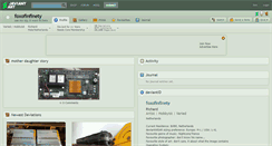 Desktop Screenshot of foxofinfinety.deviantart.com