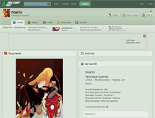 Tablet Screenshot of noacry.deviantart.com