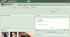 Desktop Screenshot of dbluesdblues78.deviantart.com
