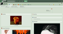 Desktop Screenshot of lifescan.deviantart.com