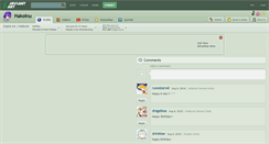 Desktop Screenshot of hakoinu.deviantart.com