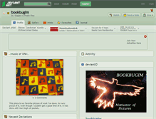 Tablet Screenshot of bookbugim.deviantart.com