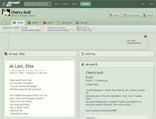 Tablet Screenshot of cherry-acid.deviantart.com