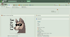 Desktop Screenshot of fugou.deviantart.com