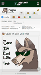 Mobile Screenshot of fugou.deviantart.com