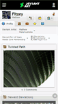Mobile Screenshot of fitzey.deviantart.com