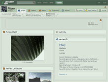 Tablet Screenshot of fitzey.deviantart.com