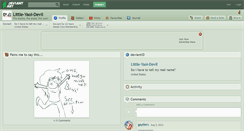 Desktop Screenshot of little-yaoi-devil.deviantart.com