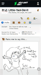 Mobile Screenshot of little-yaoi-devil.deviantart.com