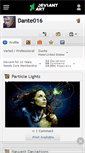 Mobile Screenshot of dante016.deviantart.com