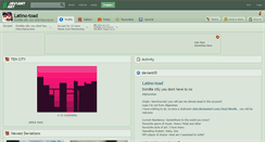 Desktop Screenshot of latino-toad.deviantart.com