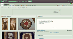 Desktop Screenshot of hubson0.deviantart.com