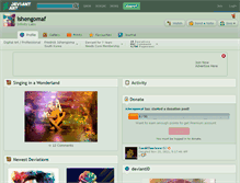 Tablet Screenshot of ishengomaf.deviantart.com