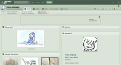 Desktop Screenshot of maya-alapaap.deviantart.com