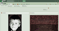 Desktop Screenshot of meldir.deviantart.com