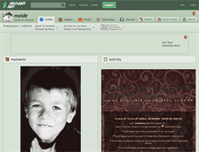 Tablet Screenshot of meldir.deviantart.com
