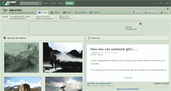 Desktop Screenshot of lala-erinn.deviantart.com